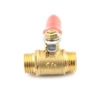 ราคา HITN G1 4 Pipe Male to Male Thread Brass Ball Valve Hose Connector Switch (17416077190)
