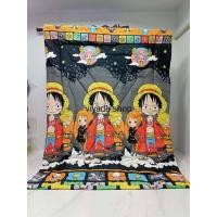 ราคา ผ้าห่ม ผ้านวม 6ฟุต 5ฟุตเกรดพรีเมียม ราคาส่ง ลายวันพีช (20829402975)