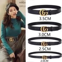ราคา เข็มขัดหนัง แฟชั่นผู้หญิง เข็มขัด GG ขนาด 2 4 cm ยาว100cm (10350845185)