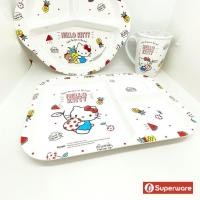 ราคา ขายแยกชิ้น คิตตี้ ซัมเมอร์ฟรุ๊ต จานข้าวเด็ก ชาม ถาดหลุม แก้วน้ำ ช้อนส้อม เมลามีน Sanrio Kitty Superware ศรีไทยซุปเปอร์แวร์ 1 ชิ้น item sell SEPERATELY (9075550752)