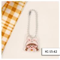 ราคา พวงกุญแจ พวงกุญแจปัจฉิม พวงกุญแจโซ่ไข่ปลา พวงกุญแจการ์ตูน Keychain เกาหลี พวงพวงกุญแจเคส airpod ของแจกปัจฉิม พวงกุจแจ UKI stationery KC 15 (17843366842)