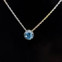 ราคา จี้พลอยพลอยโทปาส Topaz พร้อมสร้อยคอ ตัวเรือนเงินแท้92 5 ชุบทองคำ มีใบรับประกันสินค้าจากทางร้าน (21080643464)