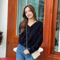 ราคา Heart Mink Cardigan คาร์ดิแกนขนมิ้งค์ Miladi (20690221588)