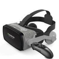 ราคา Shinecon แว่นตา3D เสมือนจริงกล่อง Google VR พร้อมตัวควบคุม VR Daydream (15088729503)