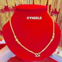ราคา สร้อยคอทอง1บาท YHGOLD ทองคำแท้96 5 ขายได้จำนำได้ (15759736078)
