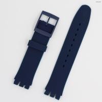 ราคา Watch strap accessories เหมาะสำหรับ swatch สายนาฬิกายาง Swatch สายนาฬิกาซิลิโคนสำหรับเด็กอุปกรณ์เสริม 16 17mm19mm20mm (18230860664)