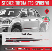 ราคา สติ๊กเกอร์ข้างประตู Toyota TRD Sportivo S6 (7523008280)