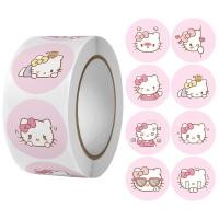 ราคา สติกเกอร์ติดหมวกรูปลอกสมุดโน้ตสติกเกอร์ลายการ์ตูน Sanrio เฮลโหลคิตตี้น่ารัก500ชิ้น (20022259149)