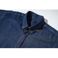 ราคา เสื้อเชิ้ตแขนยาวผ้ายีนส์ แชมเบร้ U2 MENS รุ่น 5646 (11741288855)