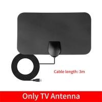 ราคา 25dB High Gain HD TV DTV กล่องดิจิตอลเสาอากาศทีวี200Mile Booster ใช้งานในร่มเสาอากาศ HD Flat Design Fox DVB T2เสาอากาศทีวี (11935900486)