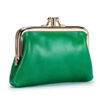 ราคา Royal Bagger กระเป๋าเก็บหนังน้ำมันขนาดเล็กสองชั้นกระเป๋าเงินสำหรับผู้หญิงใส่เหรียญหนังวัวแท้กระเป๋าใส่ปากสีทอง2075 (20343460048)