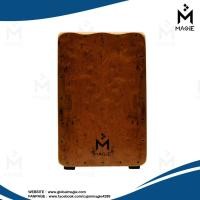 ราคา Magie Cajon Drum รุ่น W PMSC 100NT ลายไม้ ธรรมชาติ กลองคาฮองไฟฟ้า มากี เครื่องดนตรี เครื่องเคาะจังหวะ กลองพกพา อคูสติก (16342811100)