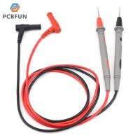 ราคา หัววัดมัลติมิเตอร์ไฟฟ้าสายทดสอบมัลติมิเตอร์ซิลิโคนเนื้อนิ่มสำหรับมัลติมิเตอร์แบบดิจิทัลทำจากชุดทดสอบ Pcbfun (20213902703)