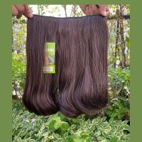 ราคา แฮร์พีช hairpiece แฮร์พีช calawigs ชิ้นหนาพิเศษไหมด้านเหมือนผมจริง แฮร์พีชปลายงุ้ม รหัส LHT FP กว้าง26cm ยาว40cm (7160046243)