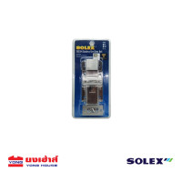 ราคา SOLEX กลอนสแตนเลส ห้องน้ำ สีเงิน เกรด304 กลอนห้องน้ำ กลอนประตูห้องน้ำ กลอนประตู ไซต์ S M L กลอน (19210001210)