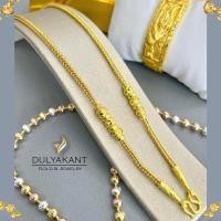 ราคา สร้อยคอ เศษทองคำแท้ ลายสี่เสาคั่นโอ่ง 1 บาท ยาว 20 นิ้ว 1 เส้น BJ51 สร้อยทอง ทองเหมือนแท้ สร้อยทอง1บาท ทองปลอมหมือนแท้ ทองปลอม ไม่ลอกไม่ดำ (18562126012)