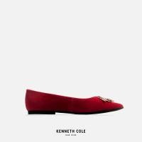 ราคา KENNETH COLE รองเท้าส้นแบนผู้หญิง รุ่น GAYA STARBURST สีแดงไวน์ FLT KL22GAS02 644 (16166974209)