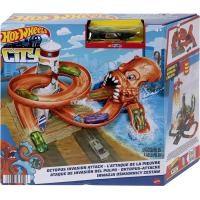 ราคา Hot Wheels City Nemesis Attack Playset Assortment HDR29 ฮอตวีลซิตี้ ชุดรางรุ่นปีศาจร้ายบุกเมือง คละแบ (15313682913)