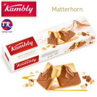 ราคา Kambly Fine Biscuits Matterhorn แคมบลีย์ บิสกิตเคลือบช็อกโกแลตรูปทรงภูเขา 100กรัม (8277185241)