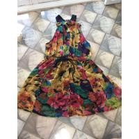 ราคา มินิเดรสลายดอก แขนกุด มือ2 used (20933761623)