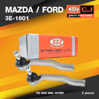 ราคา ประกัน 6 เดือน ลูกหมากคันชักนอก MAZDA FORD MAZDA 2 FIESTA ปี 2007 On มาสด้า ฟอร์ด เฟียสต้า 3E 1801 ยี่ห้อ 333 1คู่ 2 ตัว TIE ROD END OUTER ซ้าย ขวา (16986181751)