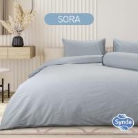 ราคา ส่งฟรี Synda ชุดผ้าปูที่นอนรุ่น Yasumi Collection 4 สี Cotton ทอ 300 เส้นด้าย Minimal Style 3 5ฟุต 5ฟุต 6ฟุต (20928269626)