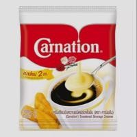ราคา carnation condensed milk คาร์เนชัน นมข้นหวาน แบบกระป๋อง ถุง ขนาด 388g 2Kg (10706235945)