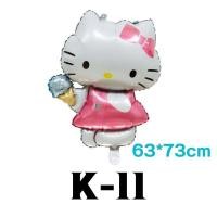 ราคา ลูกโป่งคิตตี้ ลูกโป่งฟอยล์ขนาดใหญ่ ลูกโป่งฟอยล์ยักษ์ k (12672342453)