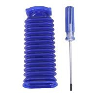 ราคา for Dyson V6 V7 V8 V10 V11 Soft Velvet Roller Suction Blue Hose Replacement for Home Cleaning Vacuum Cleaner Accessories (19901413665)