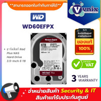 ราคา WD WD60EFPX ฮาร์ดดิสก์ Red Plus NAS Hard Drive 3 5 Inch 6 TB SATA 3 5400RPM By Vnix Group (20962732699)