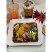 ราคา ตำข้าวโพดกุ้งสด โมเดลส้มตำ ส้มตำปลอม (17724721329)