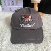 ราคา หมวกแก๊ป ปักลาย ช้าง thailand มี 10 สี งานสวย พร้อมส่ง (20593780691)