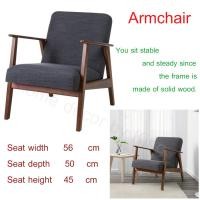 ราคา อาร์มแชร์ เก้าอี้พักผ่อน กว้าง 64 x ลึก 78 x สูง 76 cm ผ้าหุ้มถอดเปลี่ยนไม่ได้ ทำความสะอาดด้วยเครื่องดูดฝุ่น (13421480616)