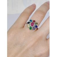 ราคา แหวนเงินดอกไม้กลม1 5cm (17627549770)