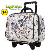 ราคา BagsMarket Luggage SUN POLO กระเป๋าเดินทางล้อลาก 14 นิ้ว กระเป๋าลาก กระเป๋ามินิ กระเป๋าแฟชั่น สไตล์หลุยส์ Luxury ขึ้นเครื่องบินได้ (17878444806)