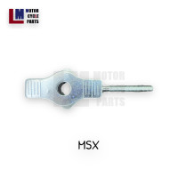 ราคา หางปลา ฝาปิดหางปลา HONDA MSX ทั้งซ้าย ขวา สีชุบ (18077745338)