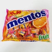 ราคา ลูกอมเมนทอส 100 เม็ด mentos mints ลูกอมเด็ก (16319325561)