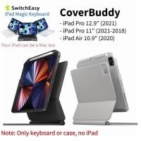 ราคา SwitchEasy CoverBuddy เคสใส่ดินสอสำหรับ2021 iPad Air11 Pro12 9 สมาร์ทคีย์บอร์ดโฟลิโอเข้ากันได้กับ Magic Keyboard (13806800256)