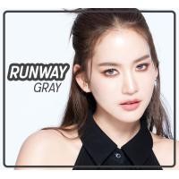ราคา คอนแทคเลนส์ รุ่น Runway สีเทา ตาล Gray Brown มีค่าสายตา 0 00 6 00 เปลี่ยนแทนทุกเดือน (20259942082)