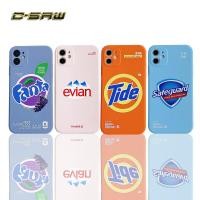 ราคา C SAW น้ำ Safeguard USA ยี่ห้อเคสโทรศัพท์ iPhone 6 6S 7 8 Plus X XS MAX XR รูปแบบตลกปลอก iPhone 11 Pro Max Soft TPU Silicon iPhone 12 Pro Max 12 Mini (7575164319)