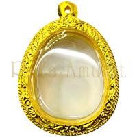 ราคา กรอบพระสำเร็จรูป งานไมครอน ทรงปิดตาหลวงปู่โต๊ะ ทรงปิดตาขนาดใกล้เคียง รหัส 37 (21072464323)