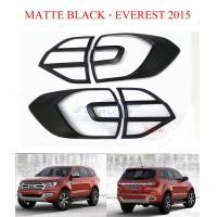 ราคา ครอบไฟท้าย ฟอร์ด เอเวอร์เรส Ford Everest 2015 2021 สีดำด้าน ครอบ ไฟท้าย ฝาครอบไฟท้าย ดำด้าน ฟอร์ดเอเวอร์เรส 15 21 (3402732146)