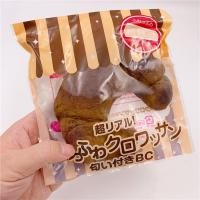 ราคา 卐 April 13CM ขนมปังสร้างสรรค์ สกุชชี่ครัวซองต์ ของเล่นบีบอัด สกุชชี่ Squishy Bread (19806685868)