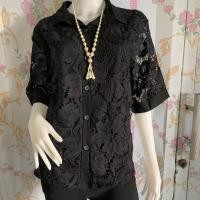 ราคา ผู้หญิงวัยกลางคนเสื้อเชิ้ตลำลอง เสื้อลูกไม้คอตั้ง เสื้อลูกไม้ผู้หญิง เสื้อลูกไม้สองชั้นแขนสั้น แขนสั้นลูกไม้หลากสีให้เลือก เสื้อลูกไม้ขนาดใหญ่ คาร์ดิแกนแม่วัยกลางคน (11724436093)