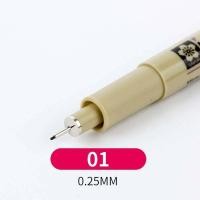 ราคา Sakura Pigma Micron ปากกาพิกม่า ปากกาตัดเส้น แบบหัวเข็ม หมึกดำ (6550226540)