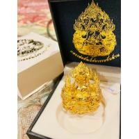 ราคา เหรียญพุทธศิลป์ รุ่น ศตวรรษพันล้าน เนื้อบรอนซ์ชุบทอง กล่องกำมะหยี่ หลวงพ่อพัฒน์ วัดห้วยด้วน (19642751302)