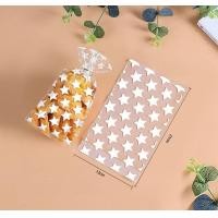 ราคา พร้อมส่ง ถุงใส่คุ้กกี้ ลายจุด แพคละ 100 ใบ ขนาด 13x20cm ถุงขยายก้น ถุงใส่ Bakery ลายทาง ถุงขนมลายจุด (19537123248)