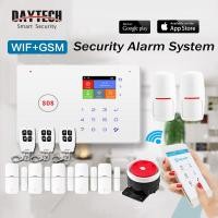 ราคา DAYTECH Tuya App สัญญาณกันขโมย alarm system SOS สัญญาณกันขโมย Door Windows SENSOR Wifi GSM ระบบเตือนภัยบ้าน WIFI06 (19621922855)