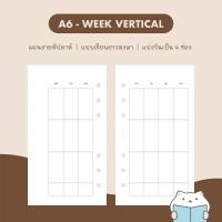 ราคา กระดาษรีฟิล Productive Plan A6 A5 Habit Tracker Planner Plan Bujo Bullet Journal Refill Paper สมุดแพลนเนอร์ by mimisplan (17022320559)