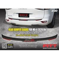 ราคา กันรอยท้าย สีดำ แดง Isuzu Mu X ปี 2020 ขึ้นไป อีซูซุ มิวเอ็กซ์ เอ็ก มิวเอ็ก สคัพเพลท กันชน หลัง กันรอย ท้าย FITT (20978034298)